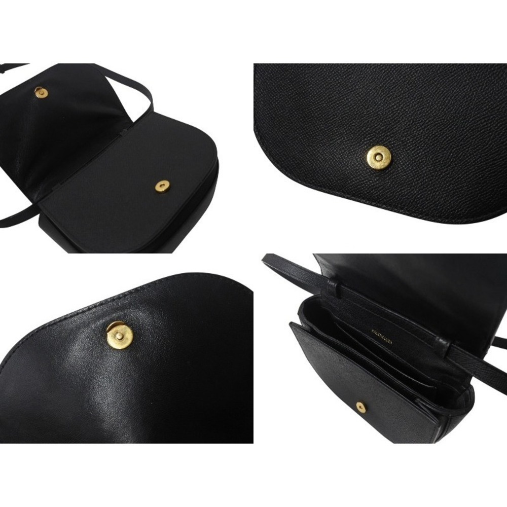 Balenciaga Leather Bag White Ville Shoulder Calfskin Black - Picture 7 of 9